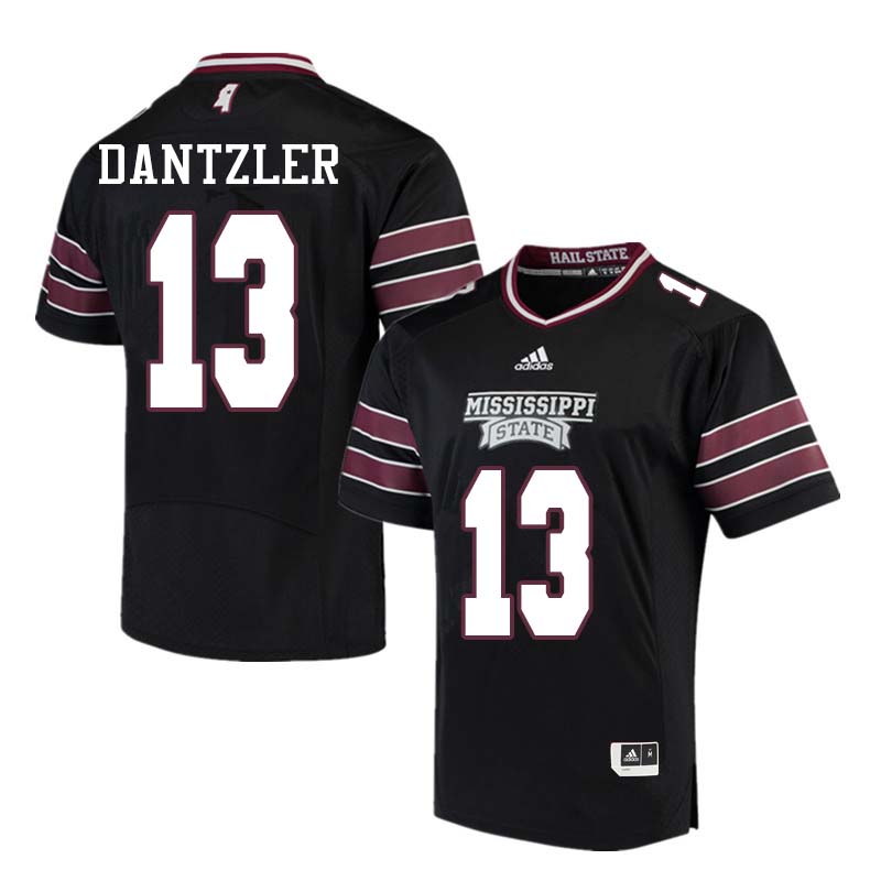 Men #13 Cameron Dantzler Mississippi State Bulldogs College Football Jerseys Sale-Black